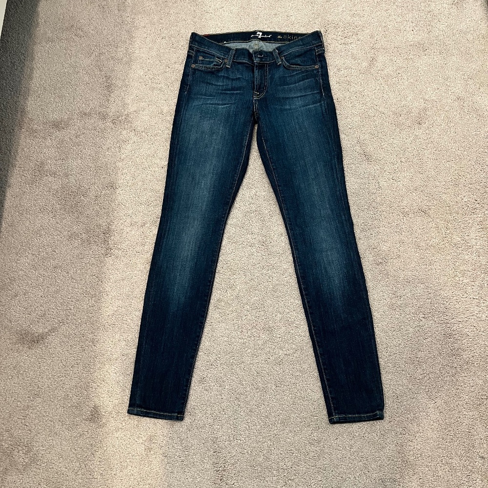 Women's 7 For All Mankind Skinny Jeans 26